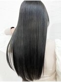 大人かっこいいロングヘアー