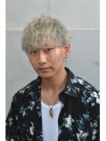 カーニー 上野(kearny)&nbsp;ハイトーンショートツイストスパイラルパーマシャドウパーマ