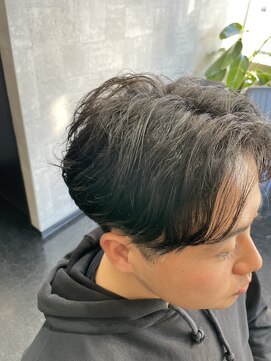 ミスタープラット(Mr.PLAT) メンズ　ニュアンスパーマ