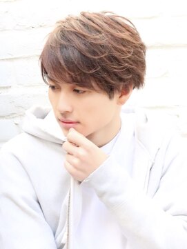 ハレ ヘアサロン(Hale hair salon) 【Hale】ブルーブラックNo2676韓国マッシュスパイキーショート