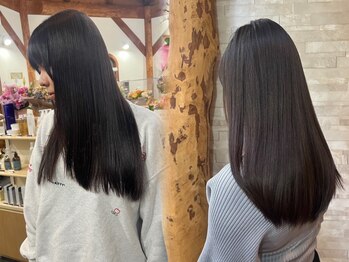 スロウ(slow)の写真/“素髪感”を大事に誰もが振り向く美しい髪へと導きます◎クセを見極め、あなたの髪に合った施術をご提案！