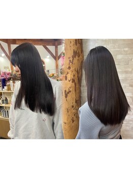 “素髪感”を大事に誰もが振り向く美しい髪へと導きます◎クセを見極め、あなたの髪に合った施術をご提案！