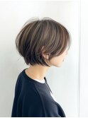 襟足すっきりのショートカット [市川/松戸/髪質改善]