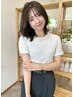 似合わせカット＋透明感カラー＋極潤４stepトリートメント￥15400→13500