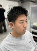 刈り上げスパイキー　男らしさ全開スタイル