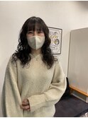 レディースくるくるパーマ