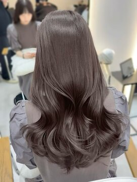 ジーナ 博多筑紫口(Zina) 【輝士】グレージュカラー×髪質改善トリートメント