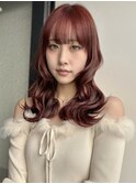 小顔効果!ぷるんとコテ巻き