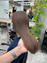 ギークス(GEEKS)&nbsp;【GEEKS渋谷】中明度カラー/伸ばしかけロング/オリーブ/ベージュ