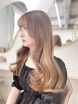 エルバイラビス 大宮(elu by lovis) 《三宅悠斗》ミルクティーカラー/大宮/ブリーチ