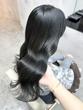 ワンラベストヘアオルシェット(One Lovest Hair olchette) 深みオリーブグレージュ／上品大人艶ロングスタイル