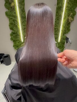 カット+髪質改善イルミナカラー+髪質改善トリートメント+DETスパ