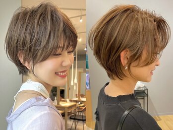 ジアン バイ ミルボン NU茶屋町+(GIEN by milbon)の写真/【スタイルで選ぶならここ★】関西屈指のショート特化型サロンの高カット技術!再現性の高いStyleが人気♪