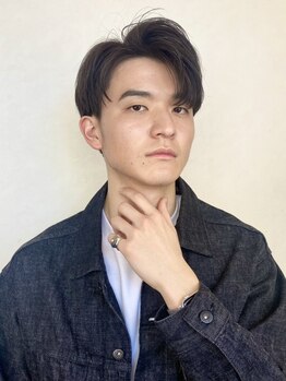 リサヘアーデザイン(RISA HAIR DESIGN)の写真/〈天神/大名〉【メンズカット＋眉カット＋炭酸スパ】ON/OFF決まる！圧倒的な提案力と技術で理想の姿に◎