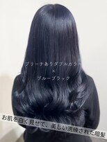 サラジュ 仁川店(SARAJU)&nbsp;【カラー特化】ブリーチあり×ブルーブラック