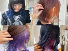 ホワイト(WHITE HAIR@NICOLA)の雰囲気(透明感カラーやデザインカラーが大得意!松本市/インナーカラー)