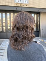 サニーズ(SUNNY'S by CONKS)&nbsp;ふんわりミディアムレイヤーパーマ！