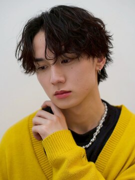 men's salon es. 新宿 メンズカット/メンズパーマ/メンズヘア【メンズサロン エス】 ニュアンスパーマ/波巻きツイストスパイラル[新宿/メンズ/men's]