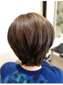 ショートボブカットスタイル