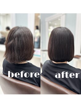 ジパングインスパイアの写真/ダメージ毛を本質改善◎優しい施術で艶髪へ導く大人女性サロン