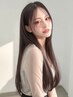 【髪質診断付】カット+縮毛矯正＋酵素ケア付き [仙台/旭ヶ丘/髪質改善］