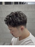 スパイキーショート ピンパーマ