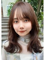 リークフー(Ree cu fuu)&nbsp;レイヤーカットハッシュカットシースルーバング