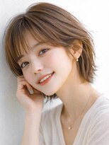 ソレア(SOLEA)&nbsp;20代30代40代50代髪質改善ミルクブラウンナチュラルショート