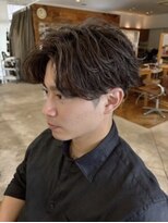 メンズカノエ 岡山店(Men's CANOE)&nbsp;毛流れセンターパート
