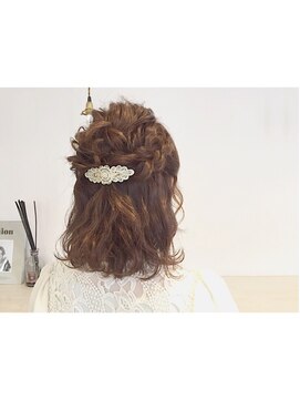 ユニオン(union) ハーフアップアレンジ