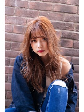 エイミー(Aimee) Aimee ヴェールウェーブ×艶髪オレンジベージュ