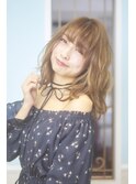 大人可愛いほつれウェーブ