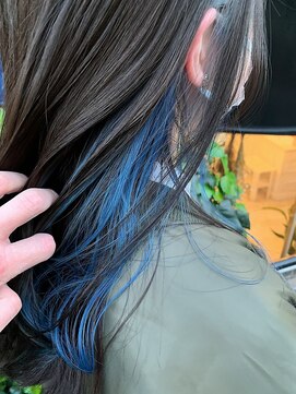 アクト 十条店(ACT) インナーカラーブルー