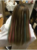 カラフルエクステ