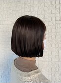 大人気!ぱつっとボブ