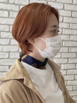 アース 大和店(HAIR&MAKE EARTH) レトロ可愛い☆オレンジカラー