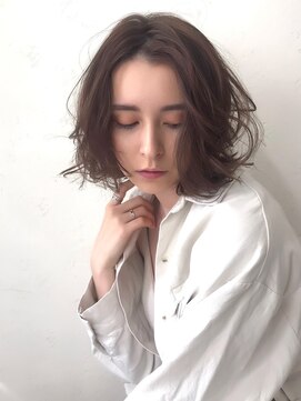 アクター(actor) 【丸山　翔】透明感ベージュ×愛されミディ