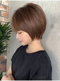 大人かわいい小顔ショートボブショートヘア20代30代40代表参道