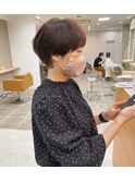 スッとシュッとマルっと ショート マッシュ