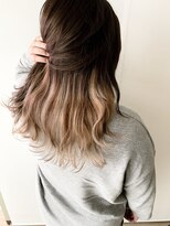 ライフ 四条畷店(Lyfe)&nbsp;インナーカラーロング_ミニウルフテラコッタ_131