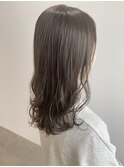 アッシュグレージュカラー