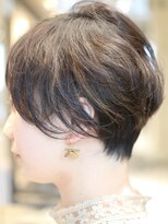 ヘア デザイン リスク(HAIR DESIGN RISK)&nbsp;【RISK 高橋勇太】三鷹 ショートカット ハイライト束感ショート