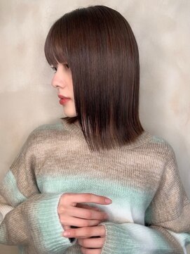 ニスル 上尾店(NISURU) 似合わせカット/大人ガーリー/ダークアッシュ/着物/上尾/上尾駅