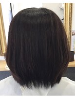 ヘアーカルチャー おゆみ野店(HAIR CULTURE) ミディアムストレートベージュブラウン小顔スタイル