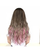 アンク クロス 池袋北口店(ANKHCROSS) シールでインナーカラー!