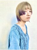 ステップカット/ボブウルフ/裾カラー/ciia