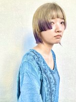 シーア(ciia)&nbsp;ステップカット/ボブウルフ/裾カラー/ciia