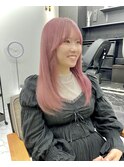 【◎甘くてカワイイ◎】愛され《くすみピンク》ケアブリーチ
