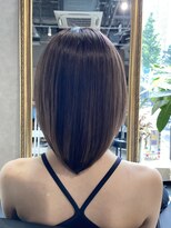テュケー(TYCHE) 透明感カラー×艶髪ULTOWAトリートメント/グレージュ/髪質改善