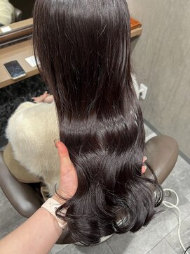 テラスヘア 新潟駅南(TERRACE hair) 【艶髪】艶感No.1カラー◇ワインレッド